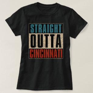 T-shirt Droit devant Cincinnati Ohio OH