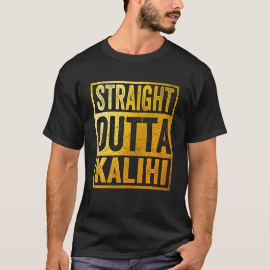 T-shirt Droit devant Kalihi Hawaii (Devant)