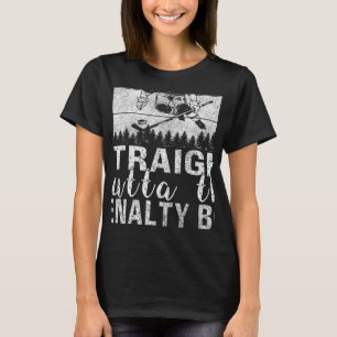T-shirt Droit devant la boîte de pénalité Joueur de hockey