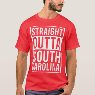 T-shirt Droit devant la Caroline du Sud City SC Amusement