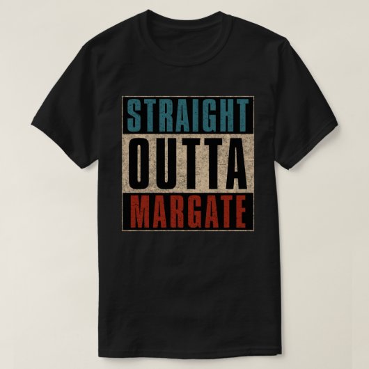 T-shirt Droit devant Margate Floride FL (Design devant)
