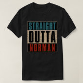 T-shirt Droit devant Norman Oklahoma OK (Design devant)