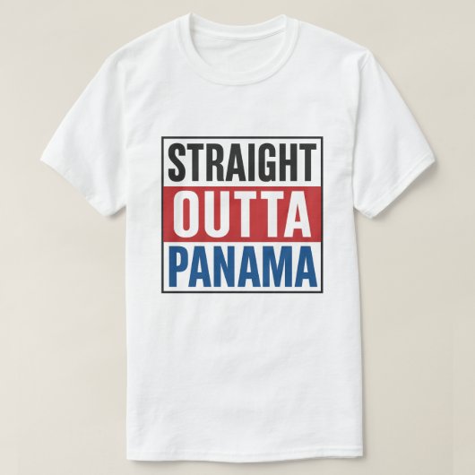 T-shirt Droit devant Panama - Style Style Pride (Design devant)