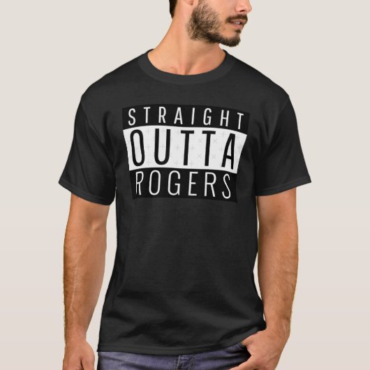 T-shirt Droit devant Rogers Arkansas (Devant)