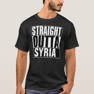 T-SHIRT DROIT D'OUTTA SYRIE