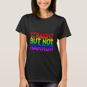 T-shirt Droit Mais Pas Étroit