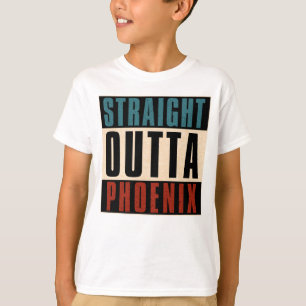 T-shirt Droite en direction de Phoenix Arizona AZ USA
