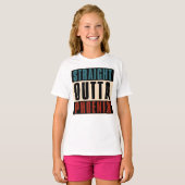 T-shirt Droite en direction de Phoenix Arizona AZ USA (Devant entier)