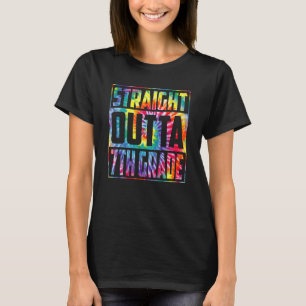 T-shirt Droite Outta 7e classe de classe 2023 Septième cla