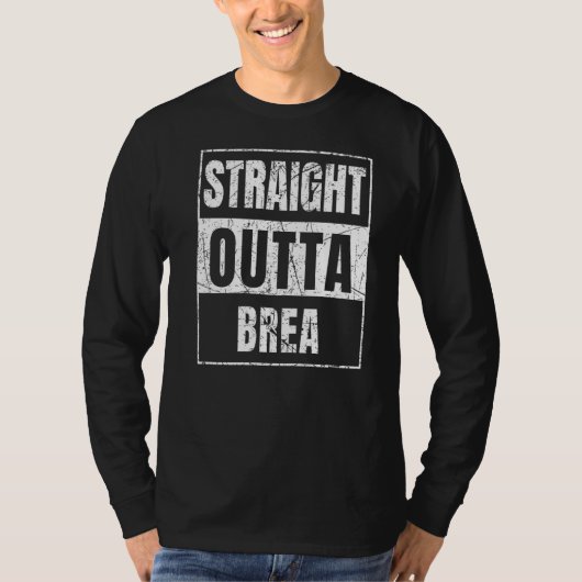 T-shirt Droite Outta Brea (Devant)
