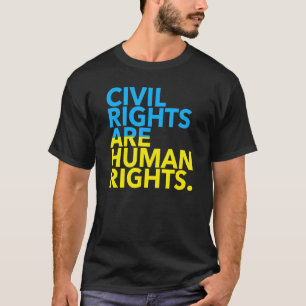 T-shirt Droits civils et droits humains 2.0