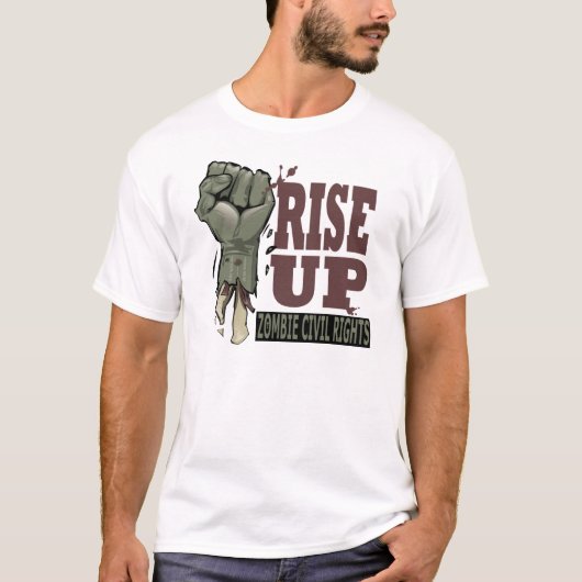T-shirt Droits civiques de zombi (Devant)