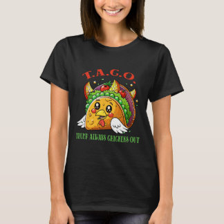 T-shirt Droits de douane drôles Mème Sarcastique Taco Trum