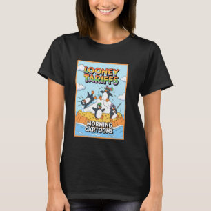 T-shirt Droits de douane fous injustice politique pingouin