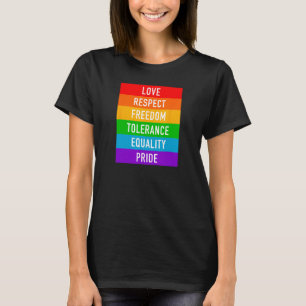 T-shirt Droits de fierté