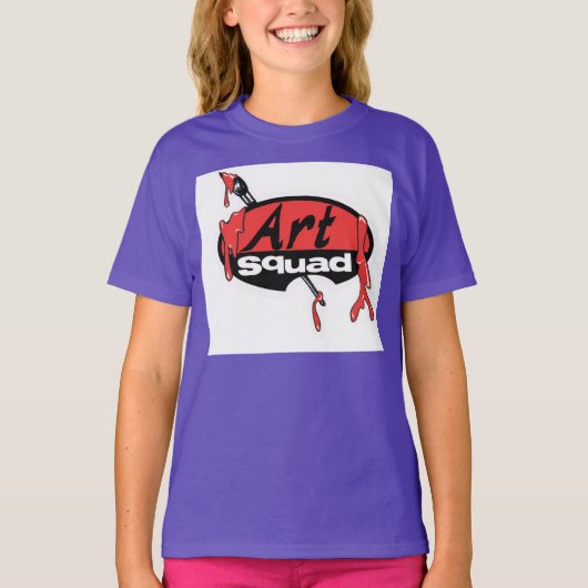 T-shirt Droits de l'Art Squad (Devant)