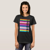 T-shirt Droits de l'homme Lgbtqia Rainbow Lgbt Drapeau Sou (Devant entier)