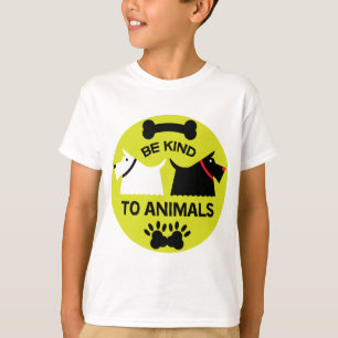 T-shirt Droits de protection sociale des chiens   Chien Pr