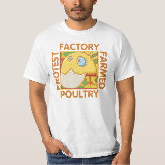 T-shirt Droits des animaux de ferme en usine