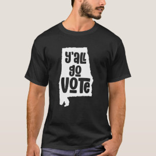 T-shirt Droits des électeurs   Vote sur l'égalité   Alabam