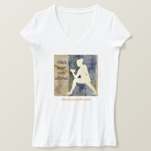 T-shirt Droits des femmes (Design devant)