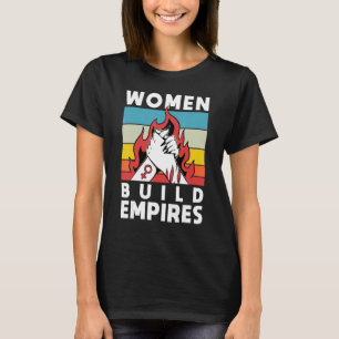 T-shirt Droits des femmes autonomisation des femmes main r