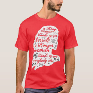 T-shirt Droits des femmes fortes Drôle habilitant le fémin