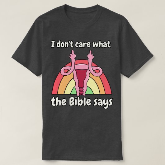 T-shirt Droits des femmes Uterus (Design devant)