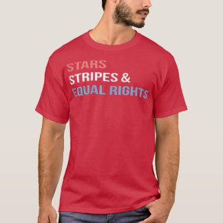 T-shirt Droits Des FemmesStars Stripes Et Égalité Des Droi