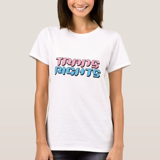 T-shirt Droits des Trans (Devant)