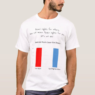 T-shirt Droits égaux pour les Dummies.