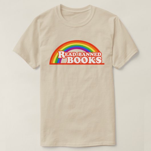 T-shirt Droits LGBTQ Lire les livres interdits (Design devant)