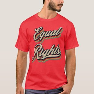 T-shirt Droits Vintages rétro