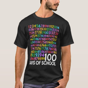 T-shirt Drôle 100e jour d'école Professeur Enfants 100 Jou
