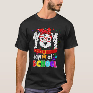 T-shirt Drôle 101 Jours Chien de l'école 100ème Jours Ense