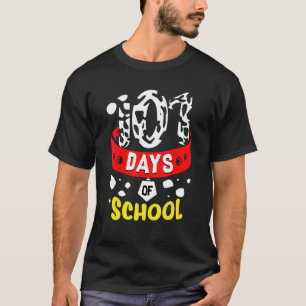 T-shirt Drôle 101 Jours Chien de l'école 100ème Jours Ense