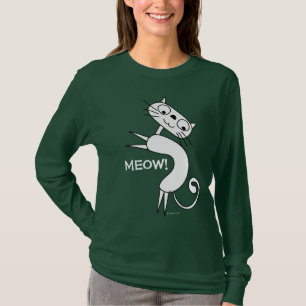 T-shirt drôle 10 de Meow de chat