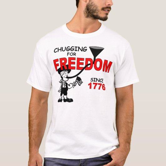 T-shirt DRÔLE 14 juillet (Devant)