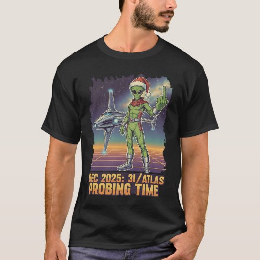 T-shirt Drôle 3I/ATLAS (Devant)