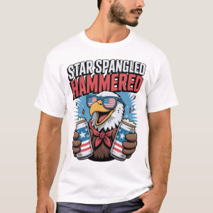 T-shirt Drôle 4 juillet design pour hommes