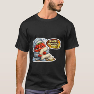 T-shirt Drôle 5 Minutes de Plus Frère Paresseux Couverture