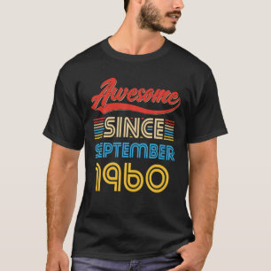 T-shirt Drôle 60E Anniversaire Cadeaux Mars 1960 60Ans