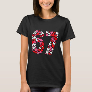 T-shirt Drôle 67 Meme 6 7 Langage Génération Alpha pour la