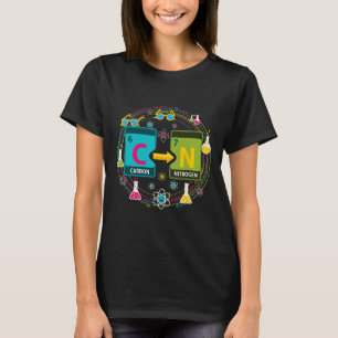T-shirt Drôle 67 Mème Science Chimie Professeur Périodique