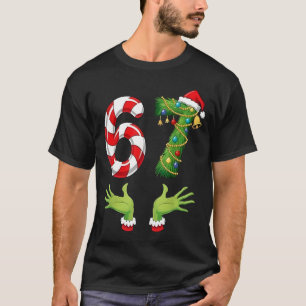 T-shirt Drôle 67 Mème Six Sept 6 7 Noël 67 Christmas 67 K