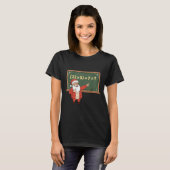 T-shirt Drôle 67 Six Sept Prof de Maths Noël Mème Équ (Devant entier)