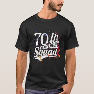 T-shirt Drôle 70e Anniversaire Cadeaux Pour Hommes Femmes 