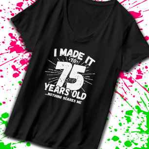 T-shirt Drôle 75ème Anniversaire Citation Sarcastique 75 A