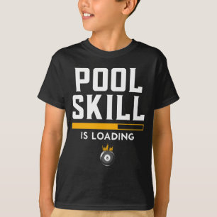 T-shirt Drôle 8 Ball Citation Sports Billard Piscine
