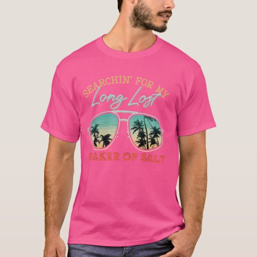 T-shirt Drôle À La Recherche De Mon Longs Shaker Perdu De (Devant)